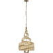 Flow 3 Light 18 inch Baguette Pendant Ceiling Light, Smithsonian Collaboration