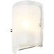 Fairchild 1 Light 6 inch Black ADA Sconce Wall Light