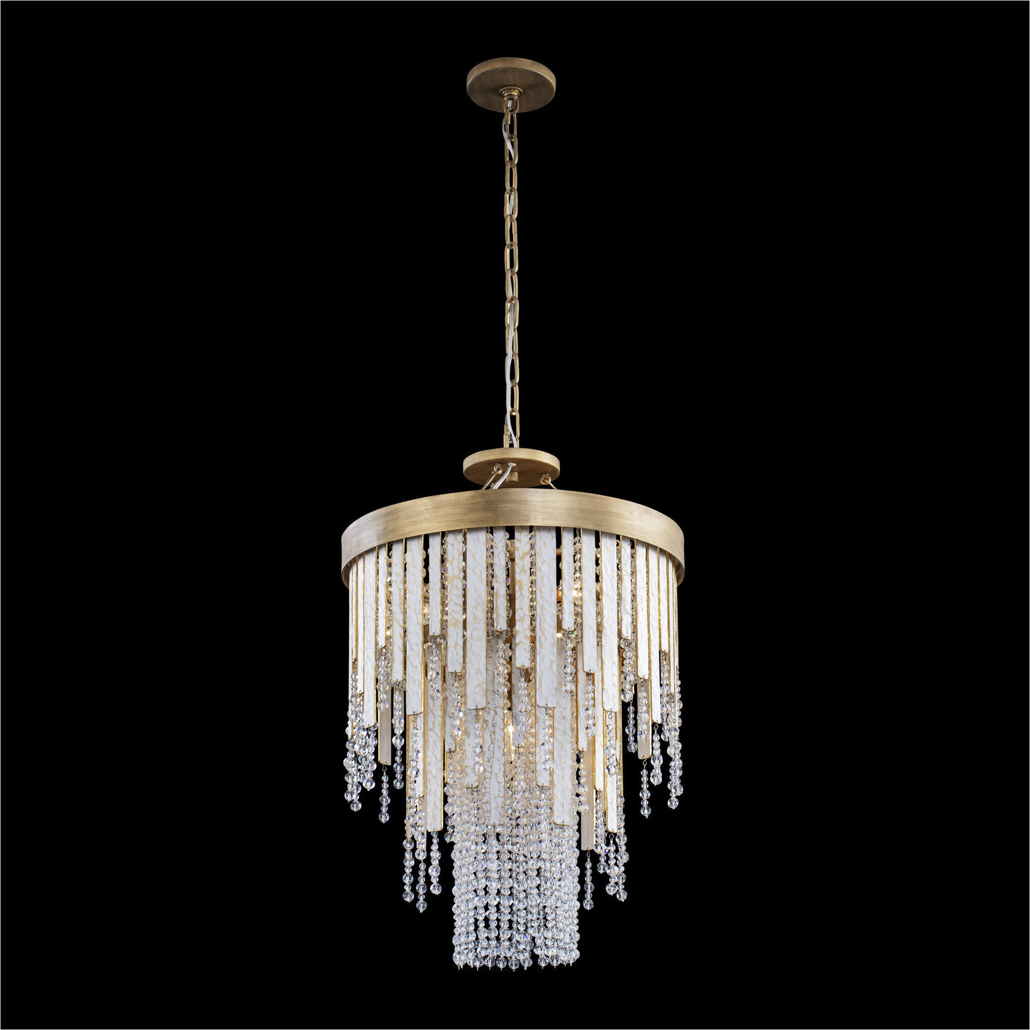 Lafayette 4 Light 18 inch Havana Gold Chandelier Ceiling Light