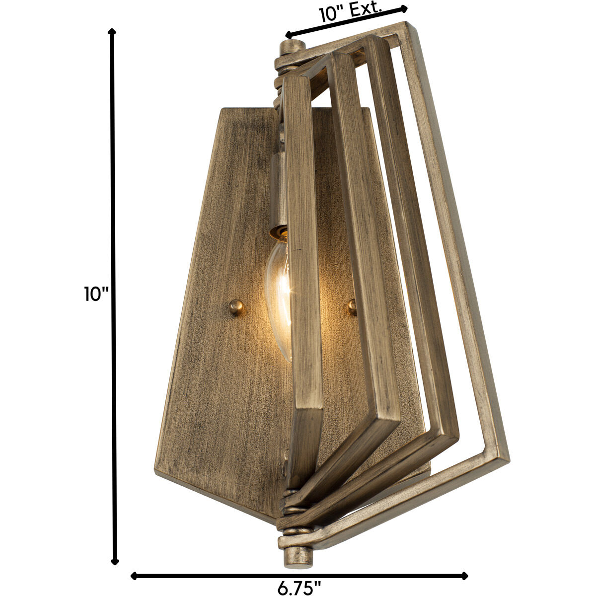 Gymnast 1 Light 6.75 inch Havana Gold Wall Sconce Wall Light