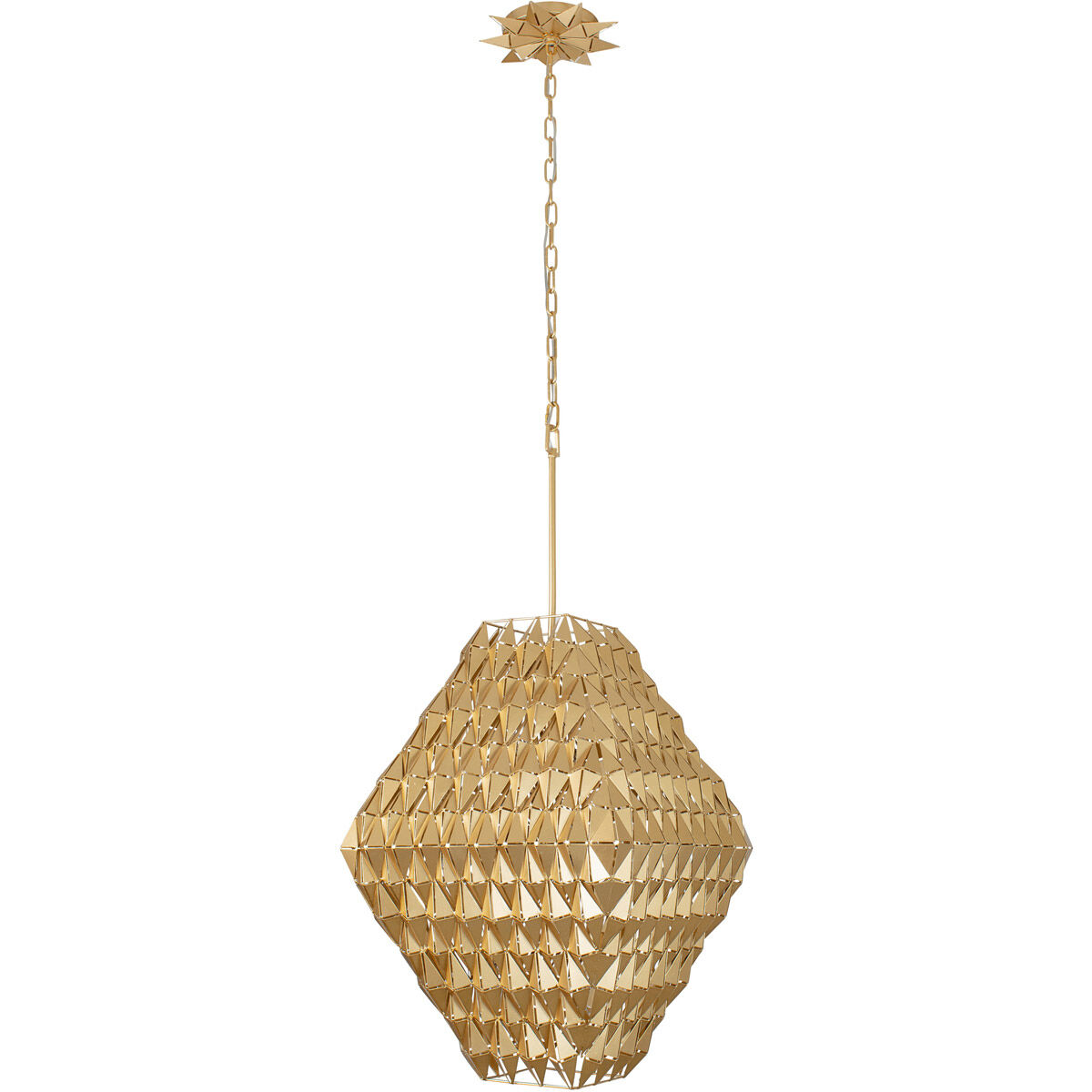 Forever 8 Light 19.5 inch French Gold Pendant Ceiling Light