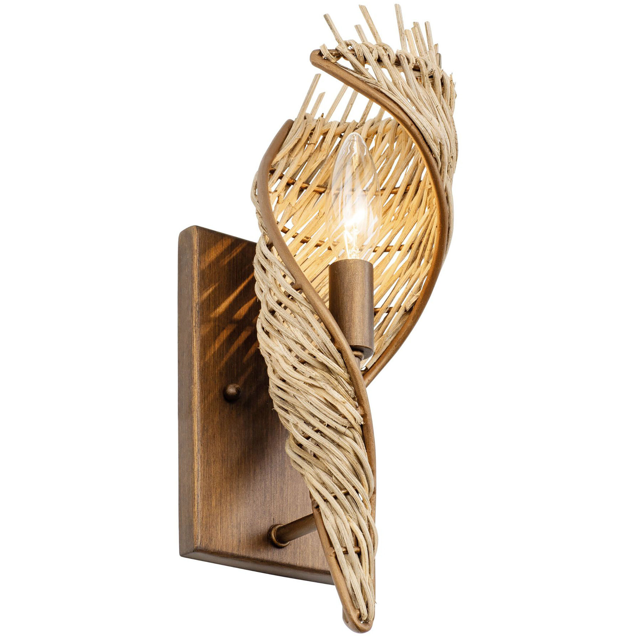 Flow Right Sconce Wall Light, Smithsonian Collaboration