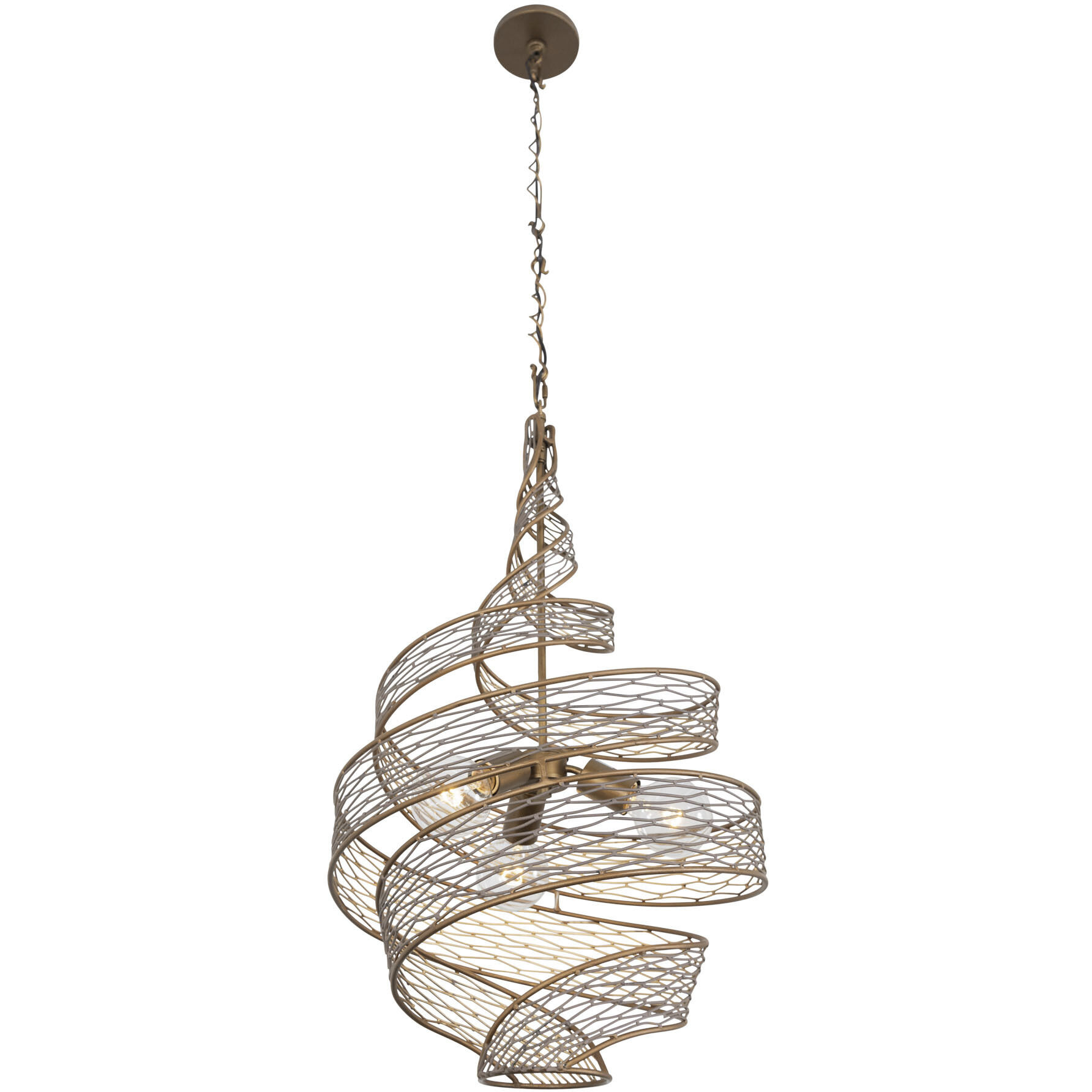 Flow 3 Light 18 inch Hammered Ore Pendant Ceiling Light