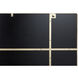 Kye 40 X 22 inch Gold Wall Mirror, Varaluz Casa