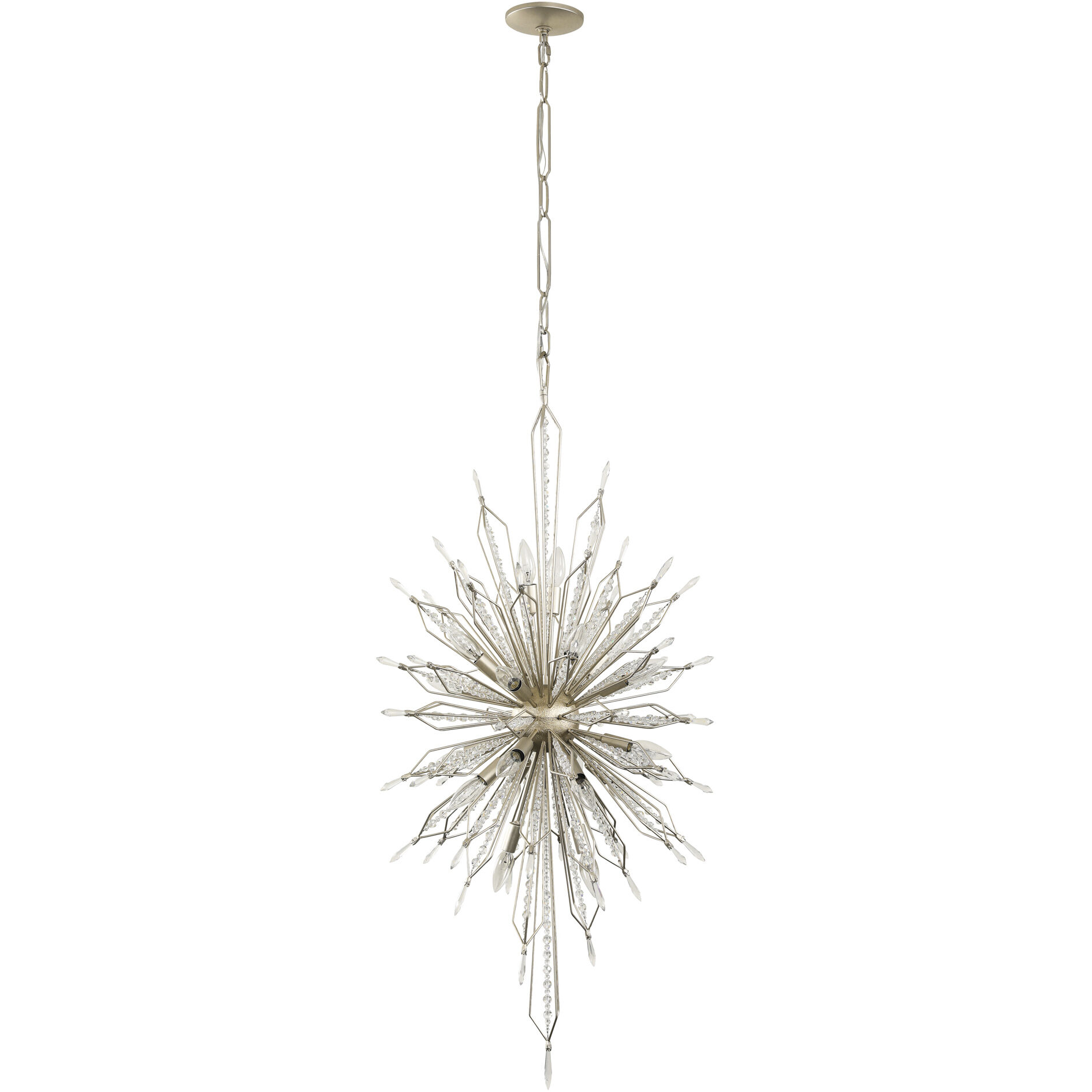 Orbital 20 Light 24 inch Gold Dust Pendant Ceiling Light