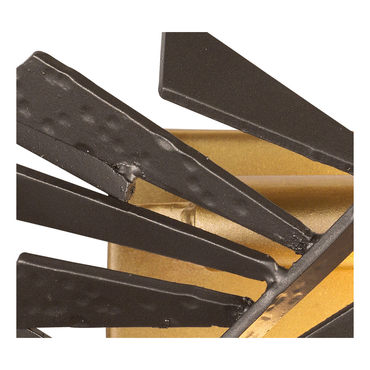 Bermuda 3 Light 22 inch Antique Gold with Rustic Bronze Bath Vanity Wall Light 