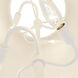 Giustino 70 inch 60 watt Matte White Floor Lamp Portable Light