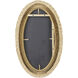 Athena 40.25 X 24.25 inch French Gold with Natural Seagrass Wall Mirror