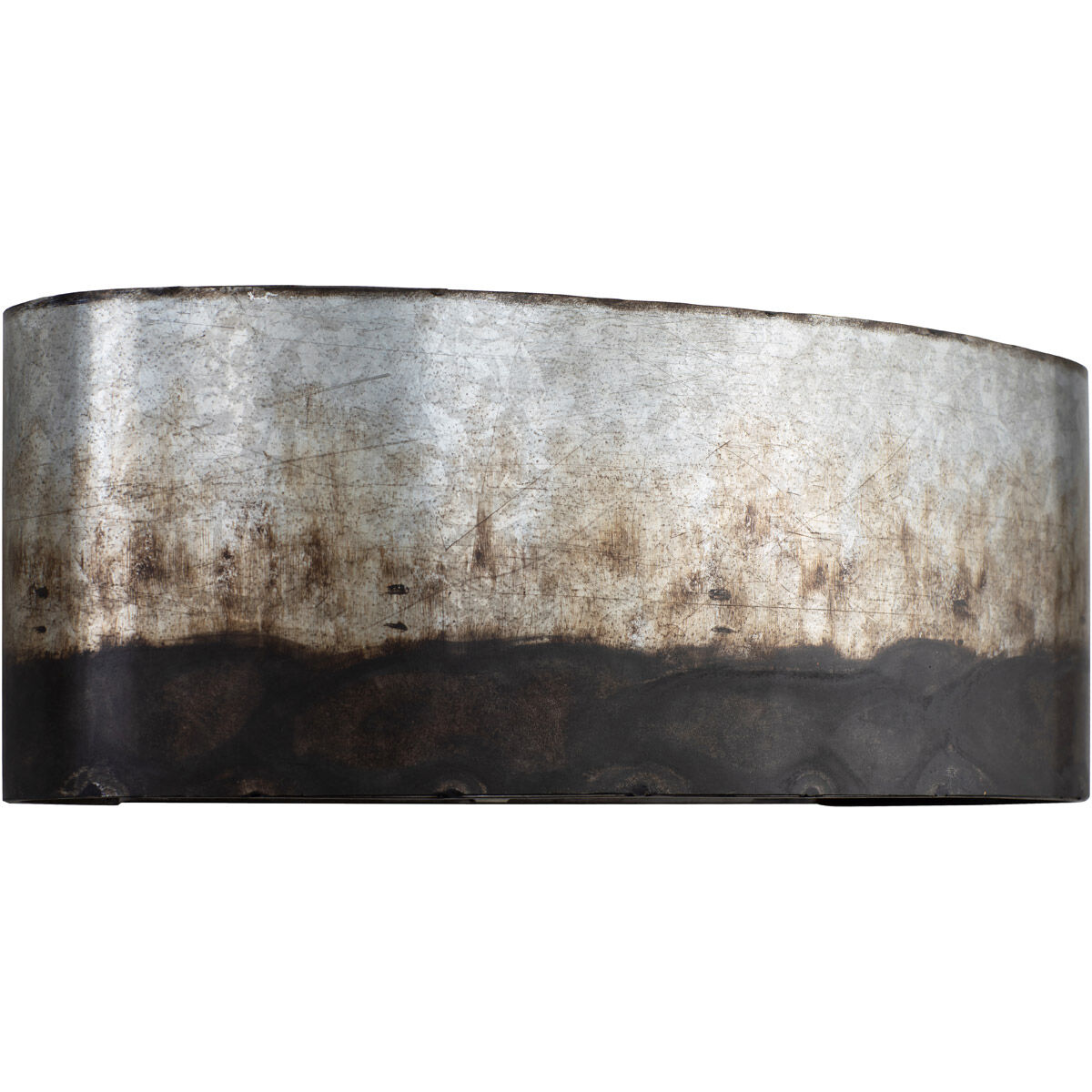 Cannery 2 Light 16 inch Ombre Galvanized Bath Vanity Light Wall Light