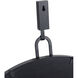 Stopwatch 33.25 X 30 inch Black Accent Wall Mirror, Varaluz Casa