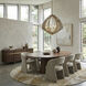 Construct 8 Light 28 inch Dark Bronze and French Gold Pendant Ceiling Light