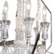 Barcelona 7 Light 26 inch Transcend Silver and Clear Pendant Ceiling Light