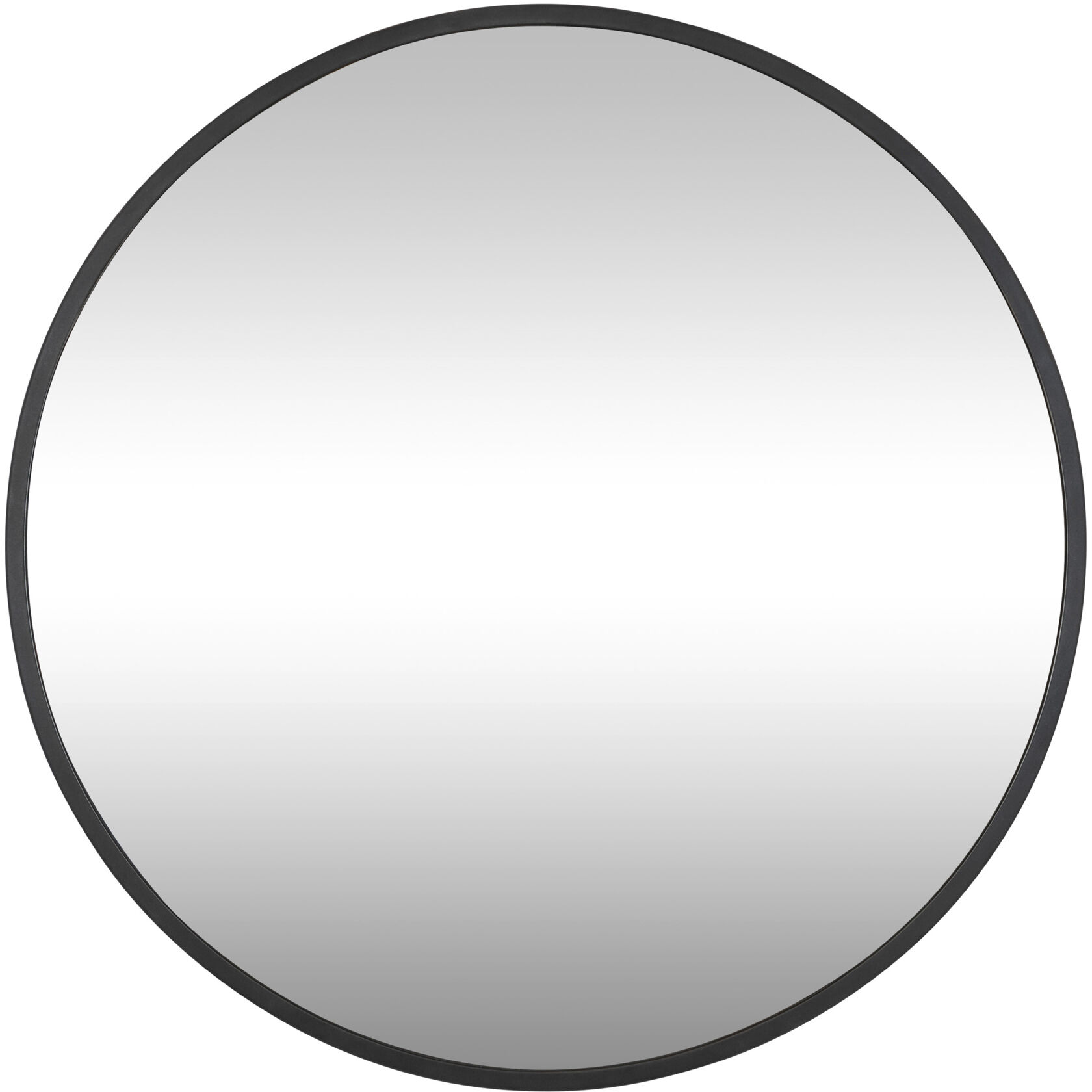 Cottage 30 X 30 inch Black Accent Mirror