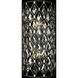 Windsor 2 Light 10 inch Carbon and Havana Gold Wall Sconce Wall Light
