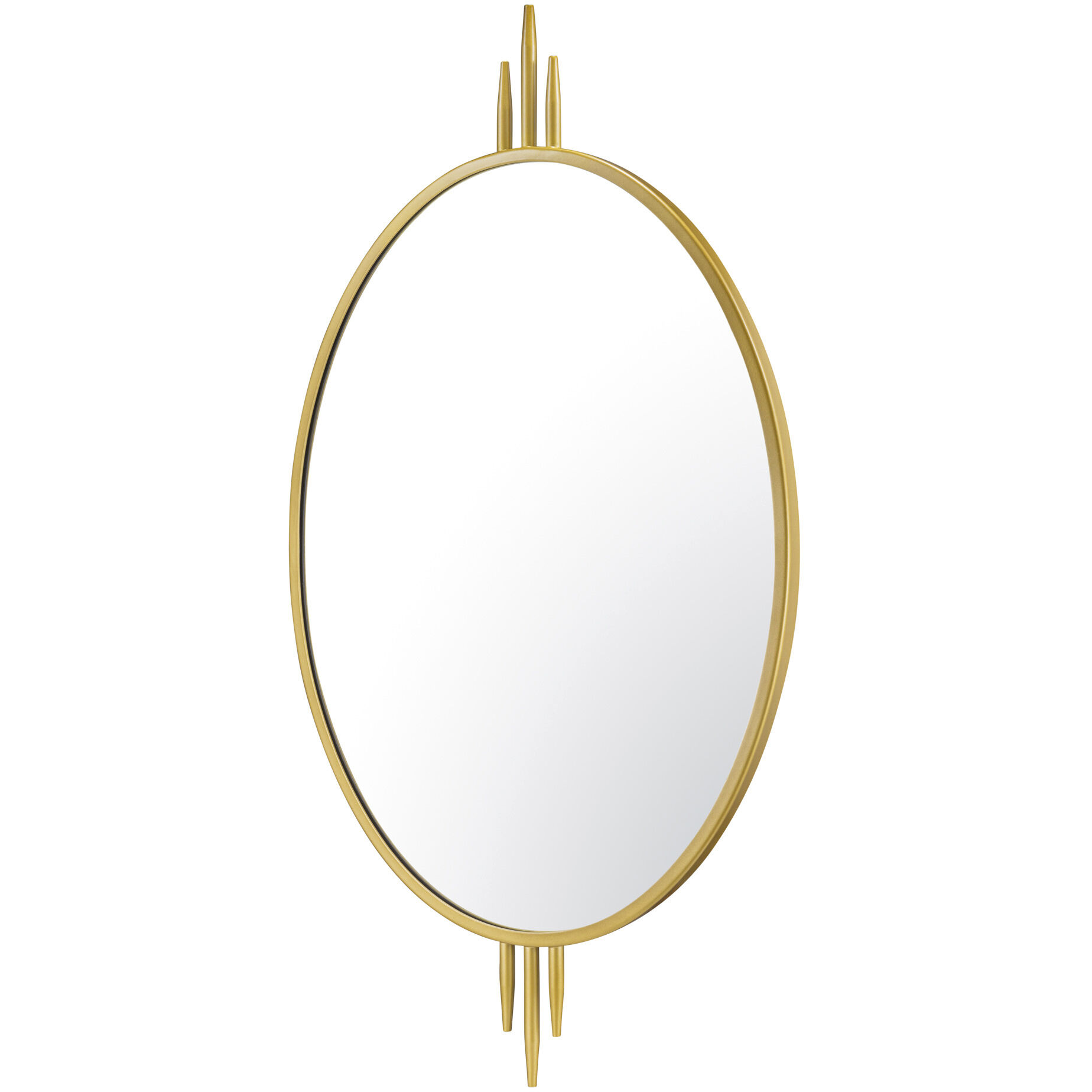 Propaganda 41 X 22 inch Gold Wall Mirror