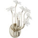 Wildflower Sconce Wall Light in Gold Dust, Smithsonian Collaboration