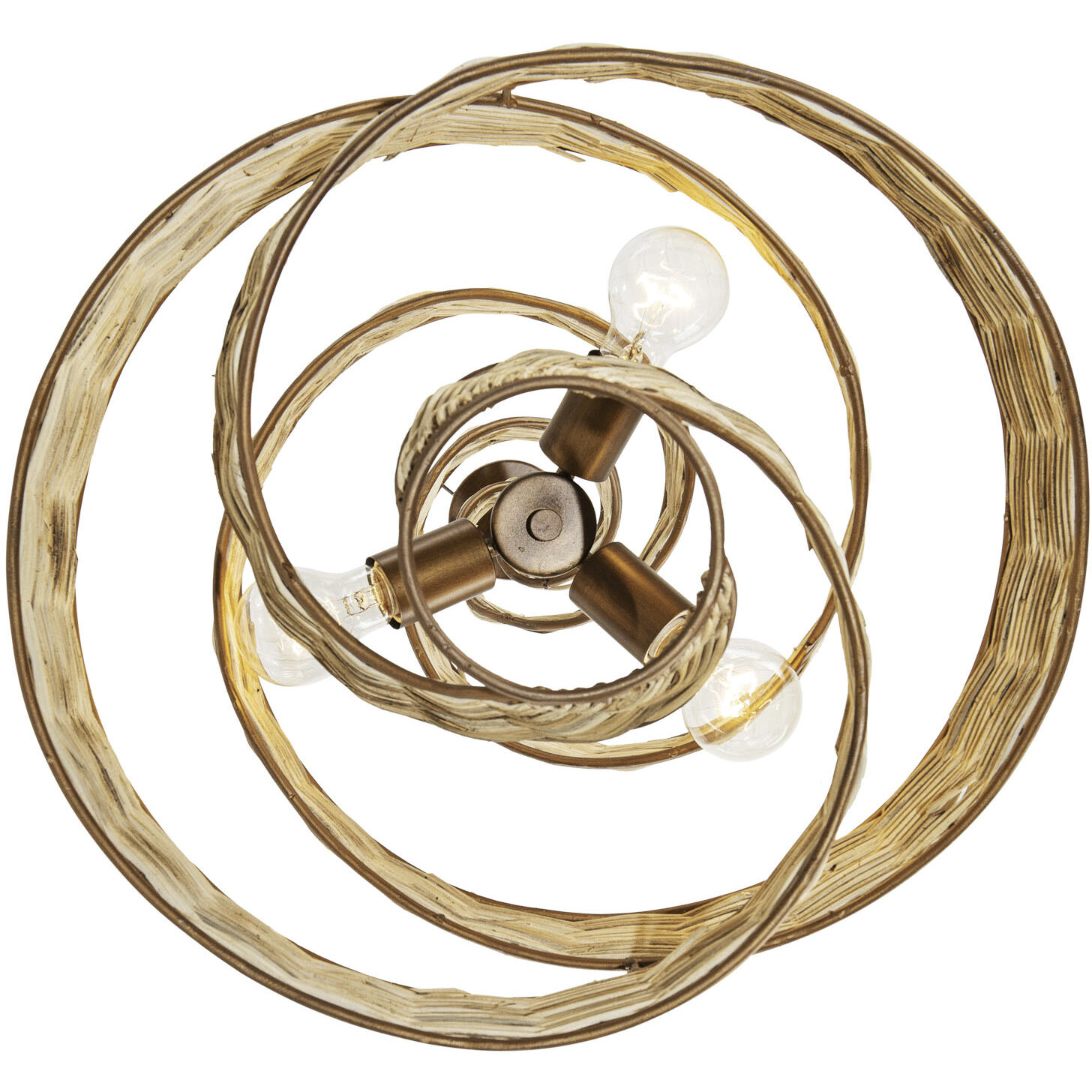 Flow 3 Light 18 inch Baguette Pendant Ceiling Light, Smithsonian Collaboration