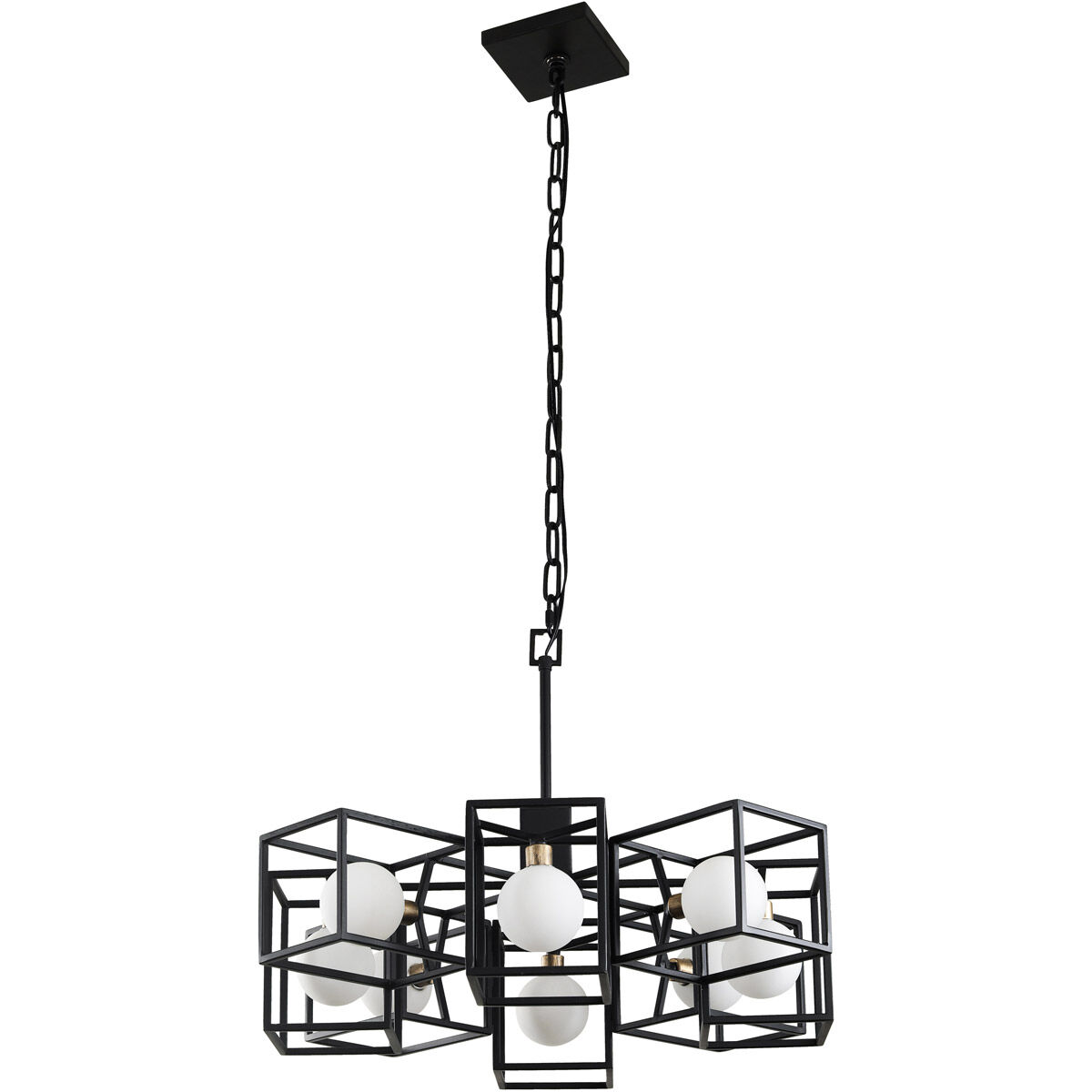 Plaza LED 25 inch Carbon and Havana Gold Chandelier Ceiling Light
