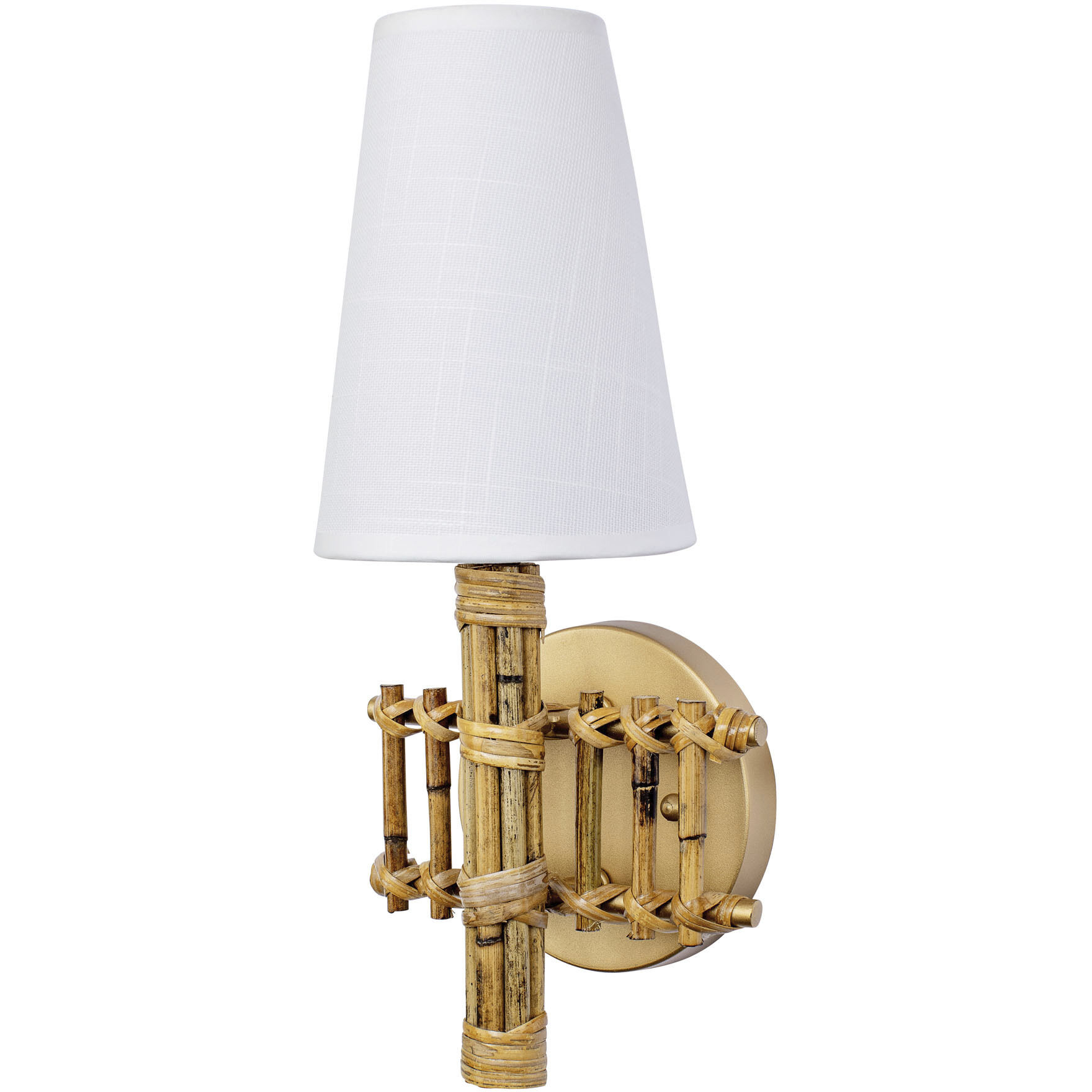 Nevis LED 7 inch French Gold Wall Sconce Wall Light