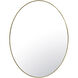 Tablet 30 X 22 inch Gold Wall Mirror