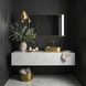 Kye 40 X 22 inch Gold Wall Mirror, Varaluz Casa