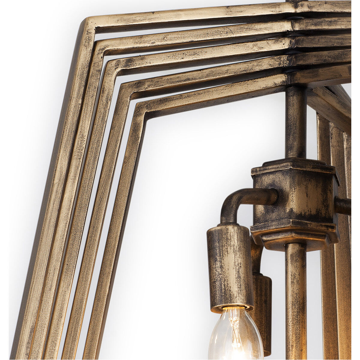 Gymnast 6 Light 20 inch Havana Gold Foyer Pendant Ceiling Light