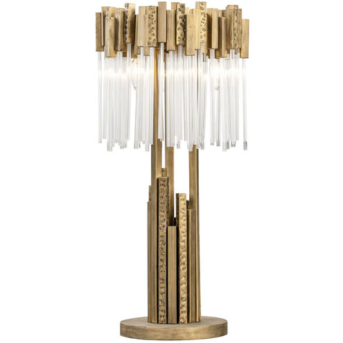 Matrix 30 inch 60.00 watt Havana Gold Table Lamp Portable Light