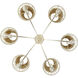 Cayman LED 26 inch Country White Chandelier Ceiling Light