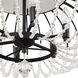 Voliere 6 Light 24 inch Matte Black Semi-Flush Mount Ceiling Light