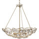 Ethereal Rose 6 Light 24 inch Havana Gold Ombre Pendant Ceiling Light