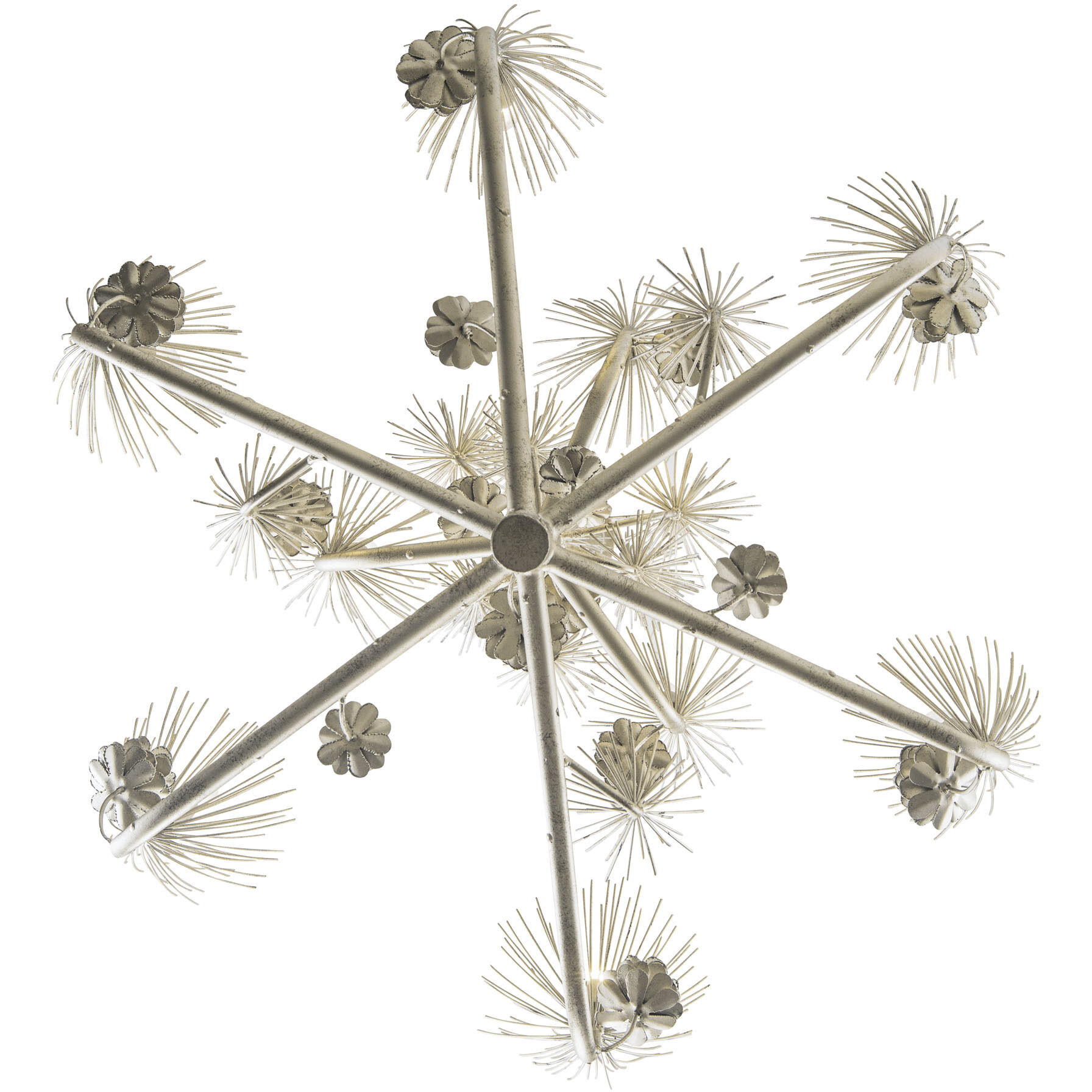 Pinion 9 Light 34 inch Zen Gold Chandelier Ceiling Light