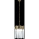 Matrix 3 Light 14 inch Havana Gold Pendant Ceiling Light
