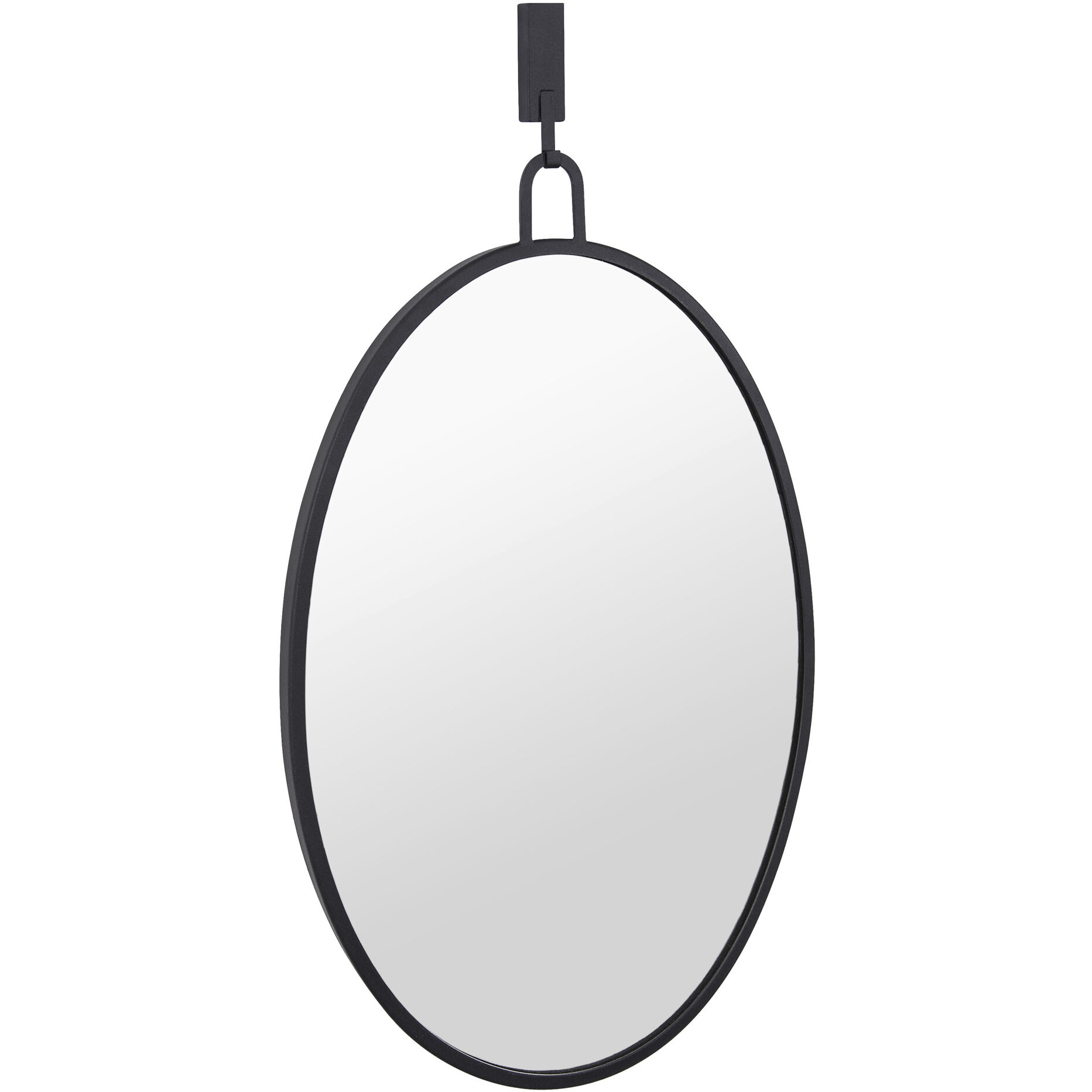 Stopwatch 33.25 X 22.25 inch Black Powder Room Mirror, Varaluz Casa