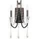 Barcelona 2 Light 11 inch Onyx Sconce Wall Light