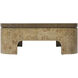 McKinney 44 X 44 inch Mushroom Oak with Mappa Burl Coffee Table