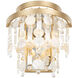 Kalani 2 Light 12 inch French Gold Sconce Wall Light, Smithsonian Collaboration