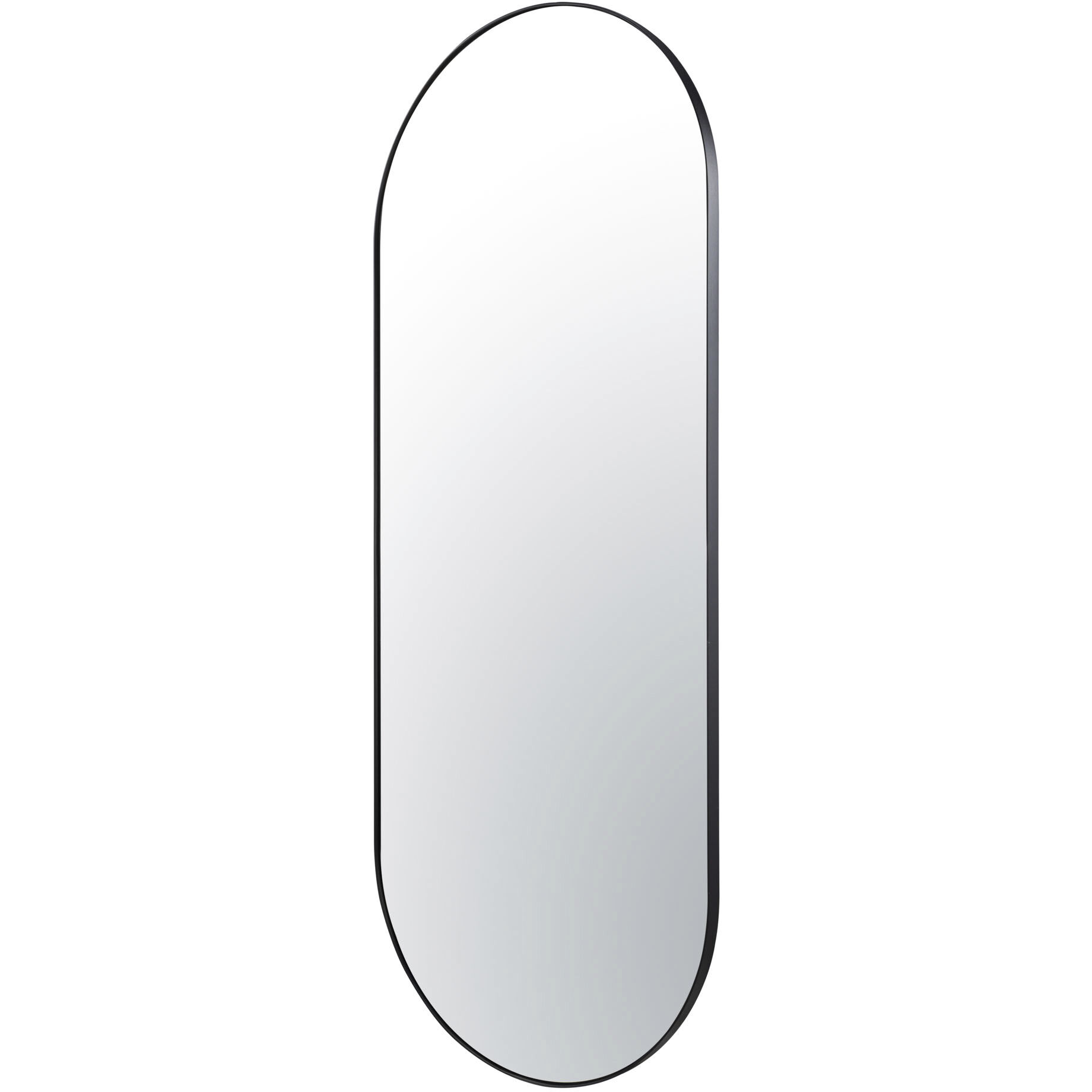 Capsule 60 X 24 inch Black Wall Mirror