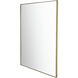 Kye 40 X 40 inch Gold Wall Mirror, Varaluz Casa