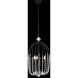 Voliere 3 Light 14.5 inch Matte Black Pendant Ceiling Light