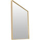 Kye 30 X 24 inch Gold Wall Mirror, Varaluz Casa