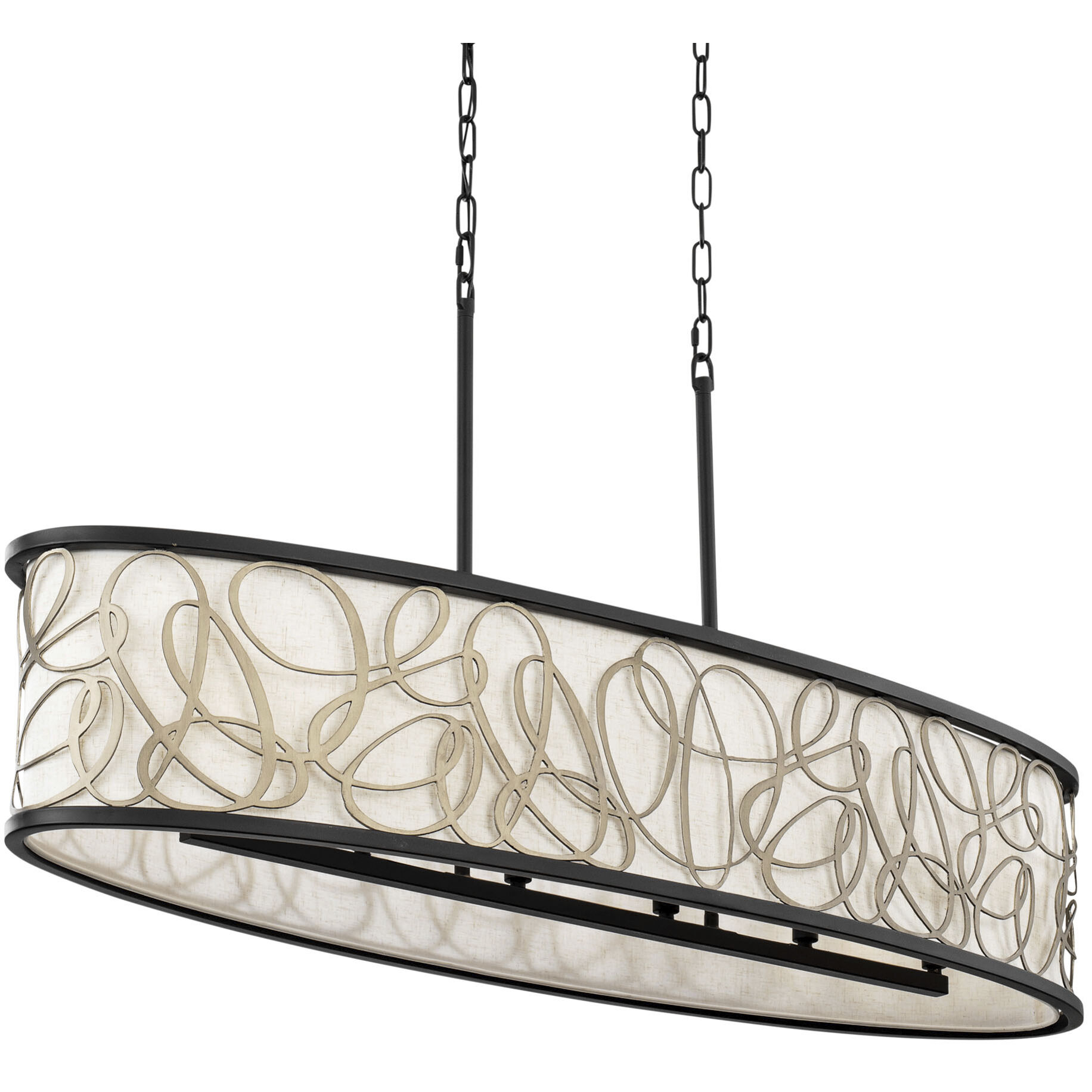 Scribble Linear Pendant Ceiling Light, Smithsonian Collaboration