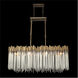 Matrix Linear Pendant Ceiling Light in Havana Gold, 8