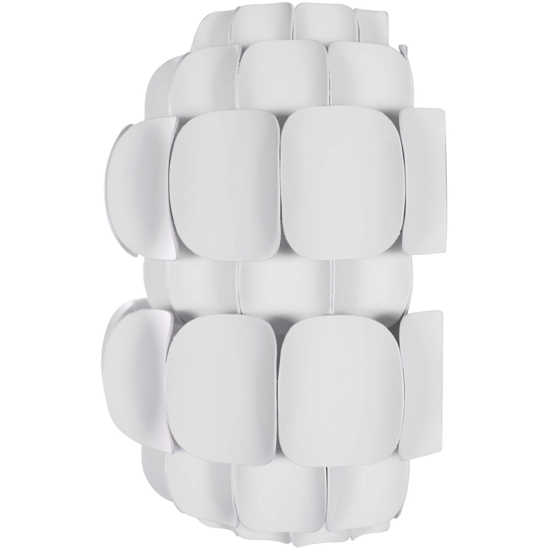 Swoon 1 Light 10 inch Matte White Wall Sconce Wall Light, Smithsonian Collaboration