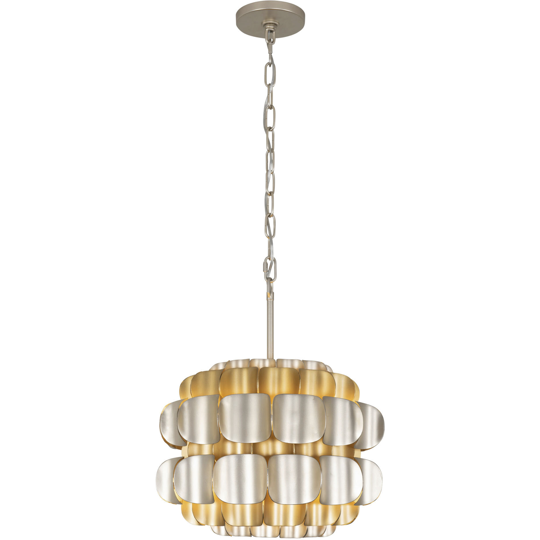 Swoon 1 Light 16 inch Antique Gold/Gold Dust Pendant Ceiling Light, Smithsonian Collaboration
