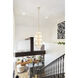 Cubic 14 Light 18.5 inch Calypso Gold Foyer Pendant Ceiling Light