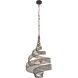 Flow 3 Light 18 inch Gold Pendant Ceiling Light
