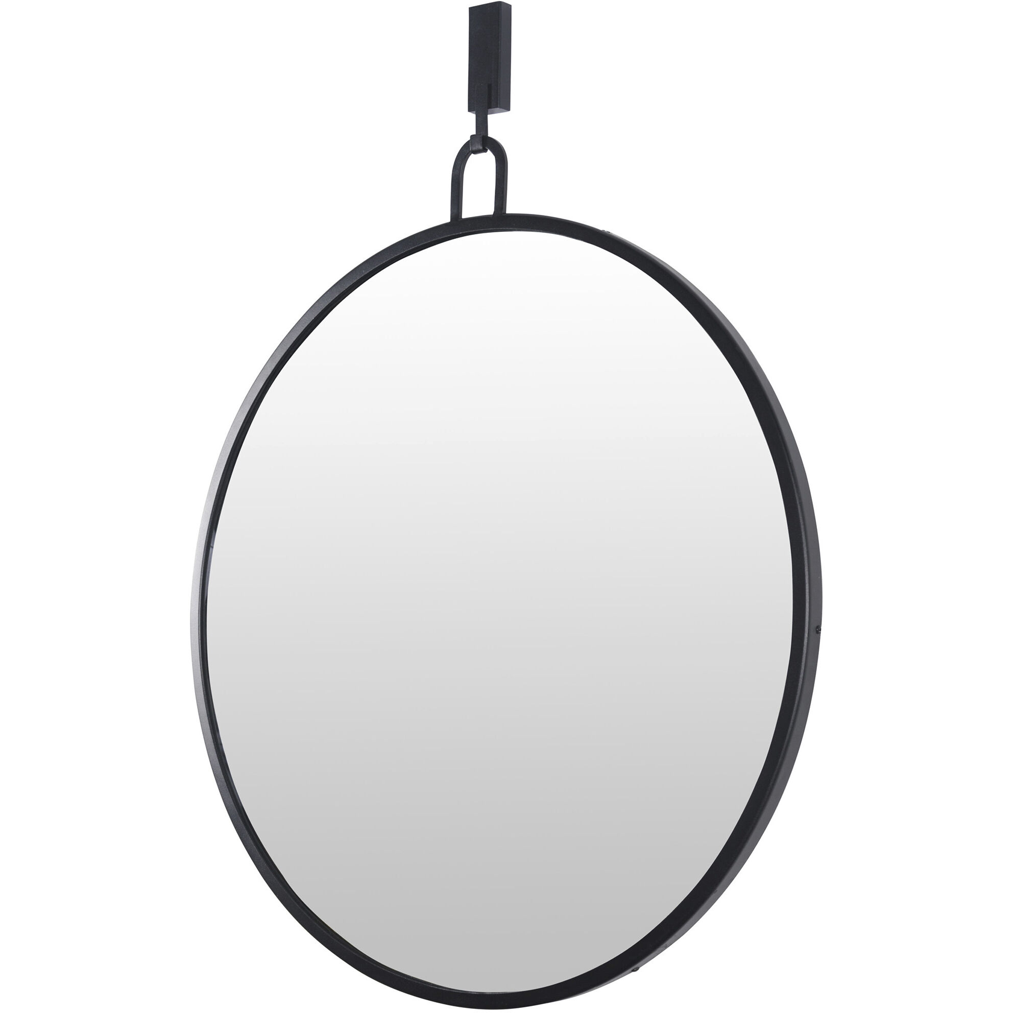 Stopwatch 33.25 X 30 inch Black Accent Mirror, Varaluz Casa
