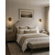 Harrow 1 Light 15.3 inch Aged Brass Wall Sconce Wall Light, Luz Studio