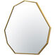 Hex No 30 X 28 inch Gold Wall Mirror, Tamara Day Collaboration