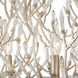 Bask 8 Light 48 inch Gold Dust Linear Pendant Ceiling Light